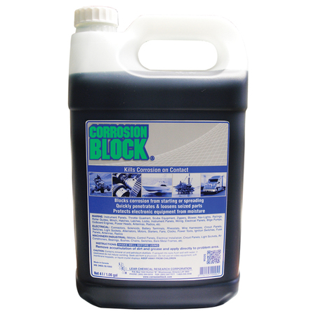 CORROSION BLOCK Liquid 4-Liter Refill - Non-Hazmat, Non-Flammable -Non-Toxic 20004